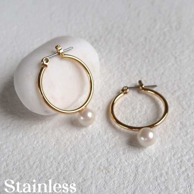 ピアス フープピアス ステンレス[品番：MLOA0002990]｜Melody Accessory（メロディーアクセサリー）のレディース ファッション通販｜SHOPLIST（ショップリスト）