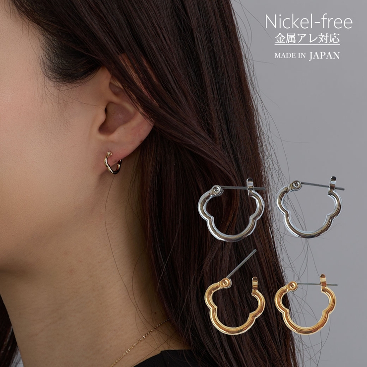 ピアス フープピアス チタン | Melody　Accessory | 詳細画像1 