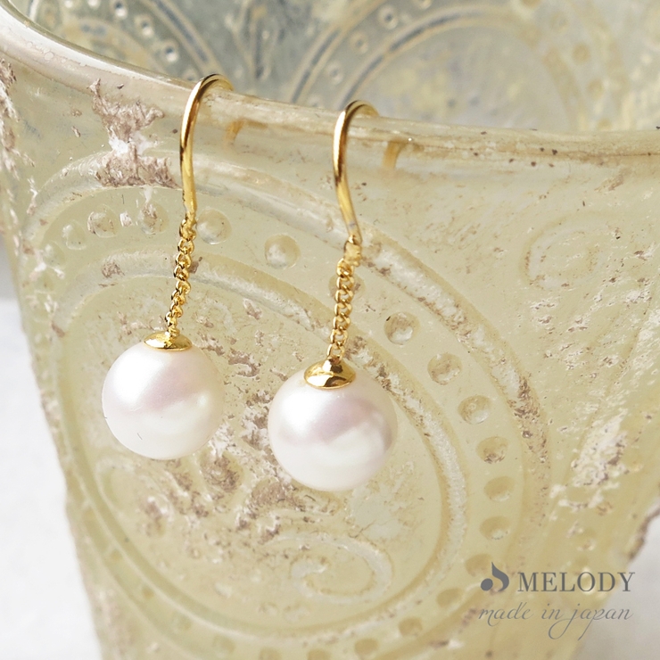 ピアス K18GP ぷっくり | Melody　Accessory | 詳細画像1 