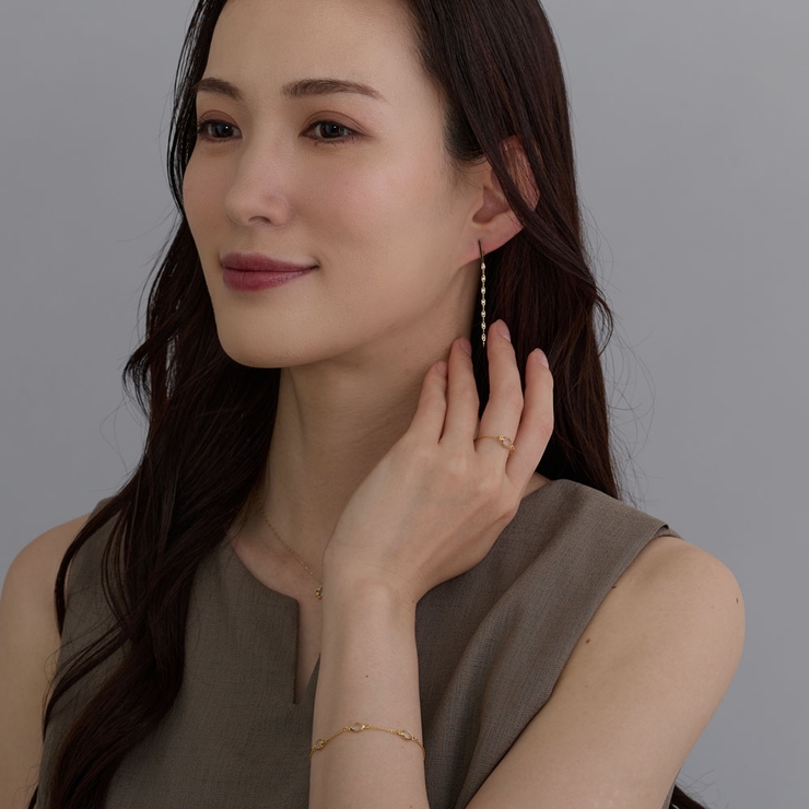 ピアス 日本製 K18GP | Melody　Accessory | 詳細画像3 