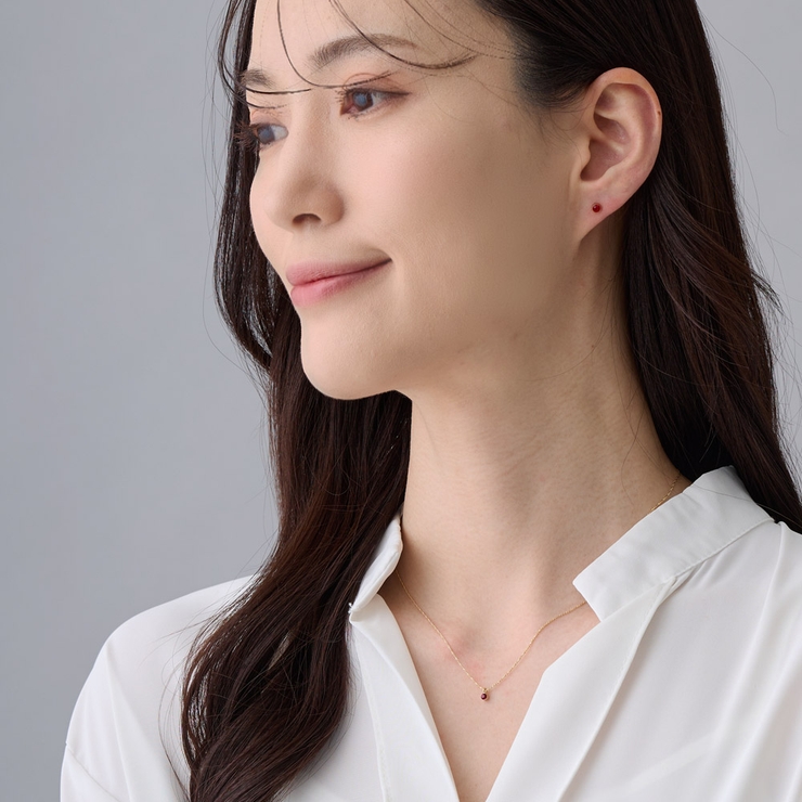 ピアス 日本製 K18GP[品番：MLOA0001810]｜Melody Accessory