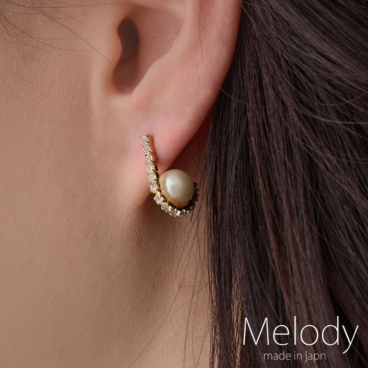 ピアス 日本製 パール | Melody　Accessory | 詳細画像4 