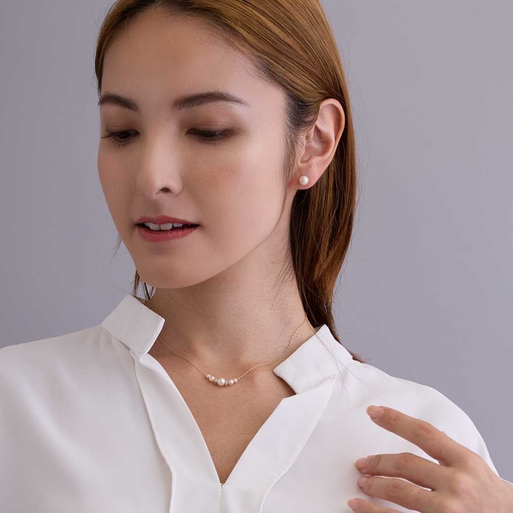 ピアス 日本製 パールピアスパール | Melody　Accessory | 詳細画像6 