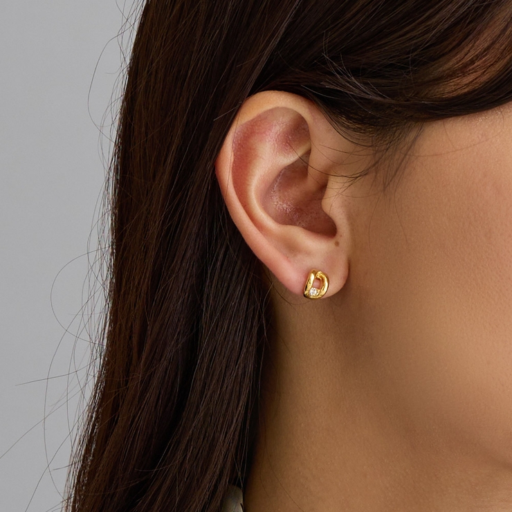 イヤリング 日本製 ノンホールピアス | Melody　Accessory | 詳細画像6 