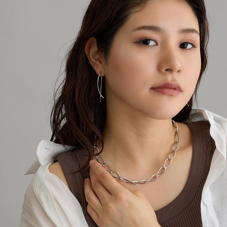 イヤリング ピアス カーブライン | Melody　Accessory | 詳細画像6 