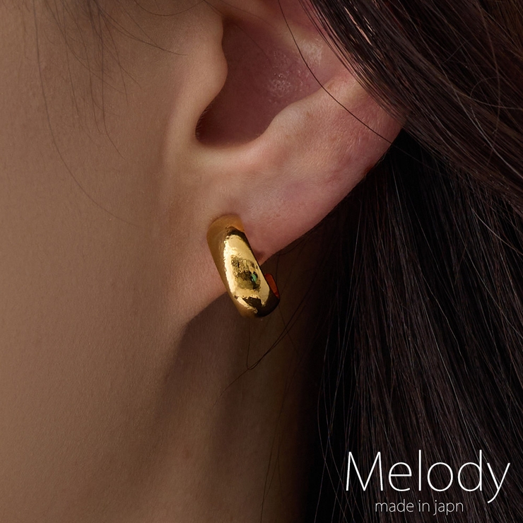 イヤリング K18GP フープ | Melody　Accessory | 詳細画像1 