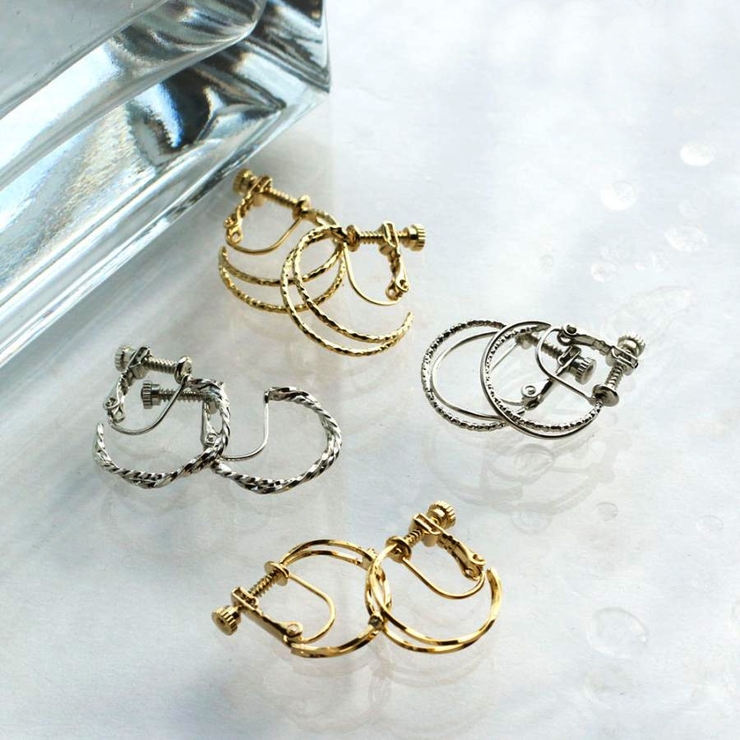 イヤリング 日本製 フープ | Melody　Accessory | 詳細画像2 