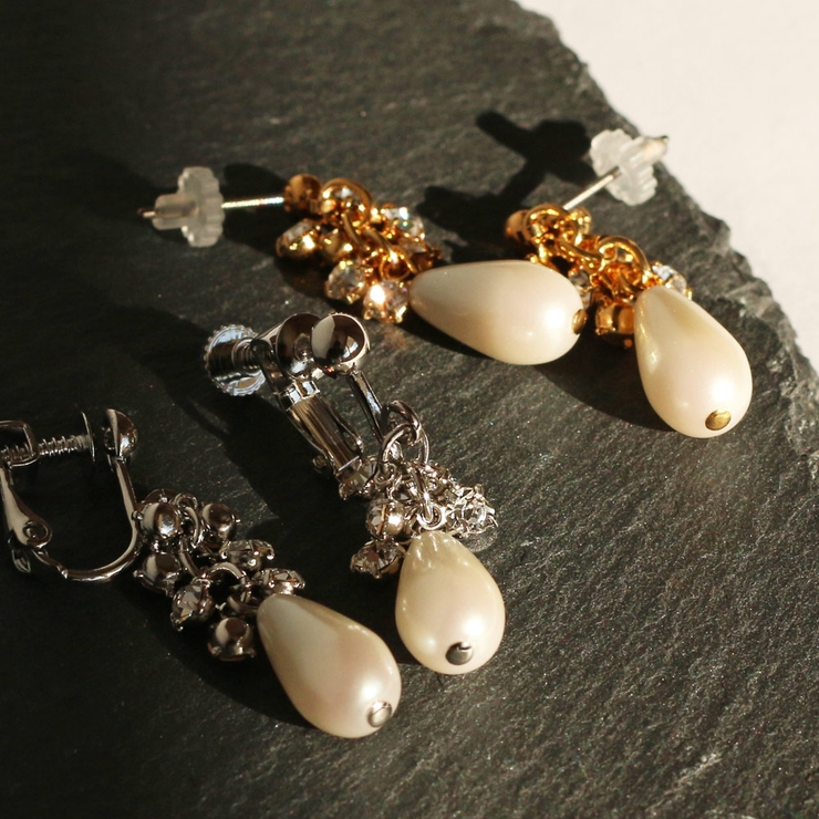 イヤリング パール ドロップ | Melody　Accessory | 詳細画像2 