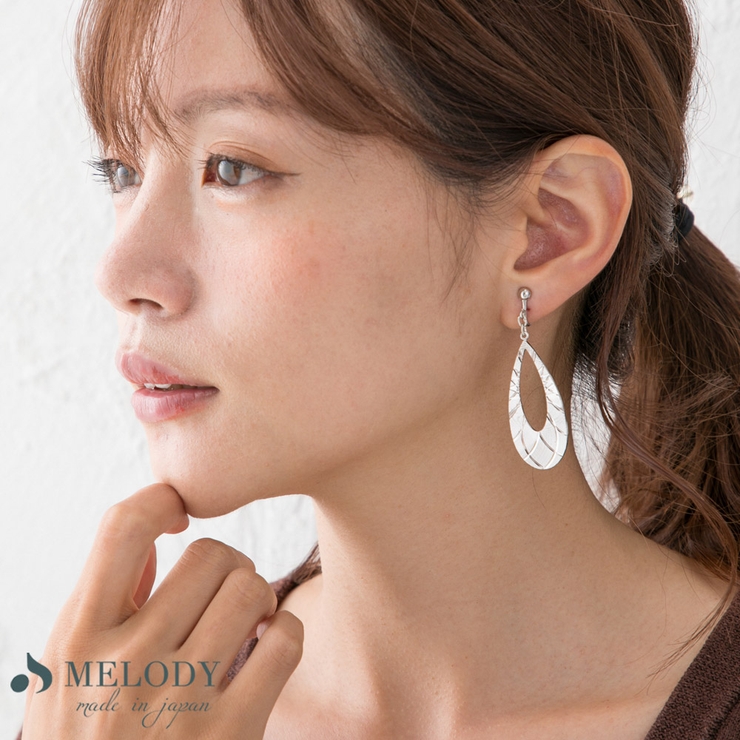 イヤリング K18GP ダイヤカット | Melody　Accessory | 詳細画像3 