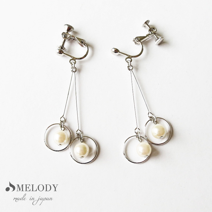 パール リング イヤリング | Melody　Accessory | 詳細画像1 
