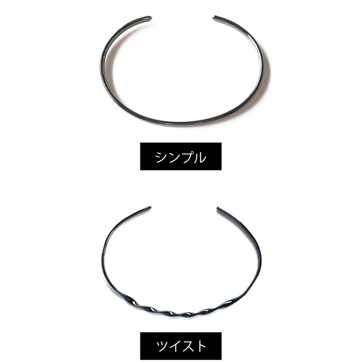 ブレスレット バングル ブラック | Melody　Accessory | 詳細画像7 