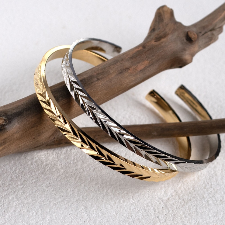 バングル ダイヤカット アクセサリー[品番：MLOA0002998]｜Melody