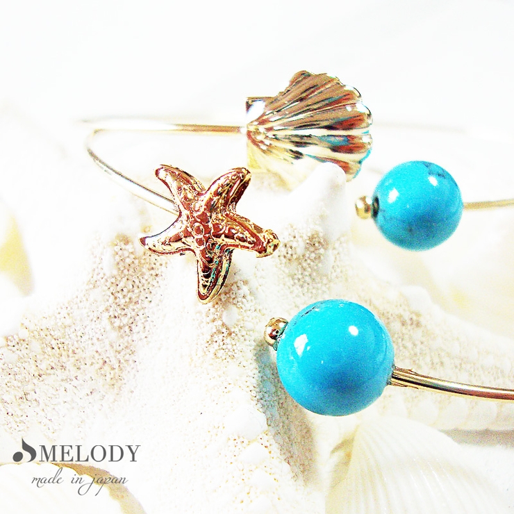 バングル レディース ヒトデ | Melody　Accessory | 詳細画像1 