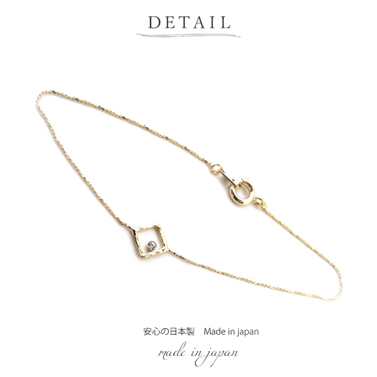 ブレスレット レディース 槌目 | Melody　Accessory | 詳細画像4 