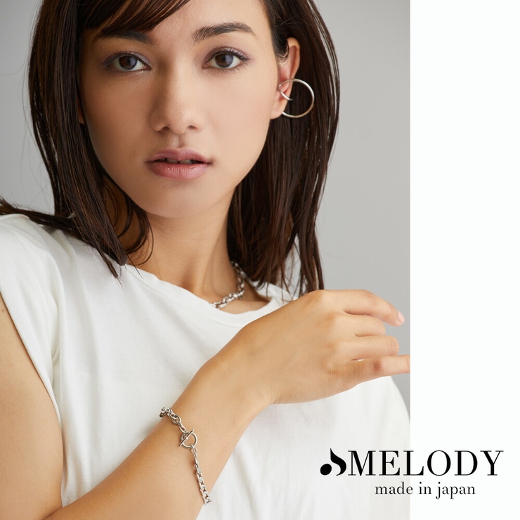 ブレスレット 日本製 コンビチェーン | Melody　Accessory | 詳細画像3 
