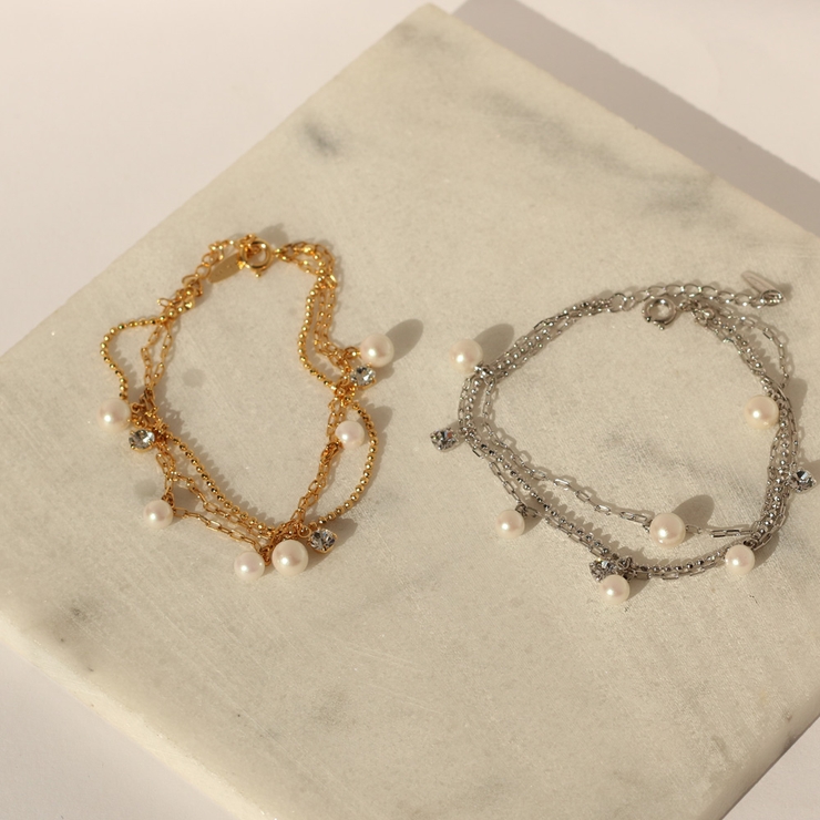 ブレスレット 3連 日本製 | Melody　Accessory | 詳細画像3 