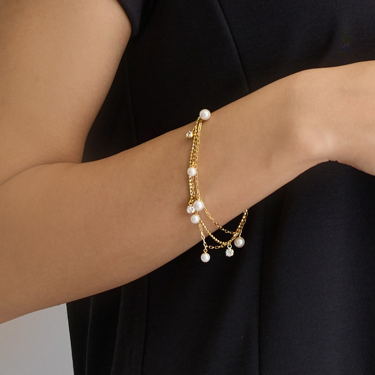 ブレスレット 3連 日本製 | Melody　Accessory | 詳細画像4 