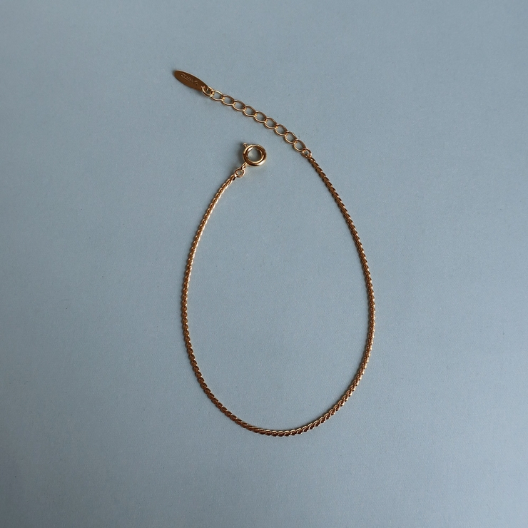 ブレスレット チェーン ヘリングボーン | Melody　Accessory | 詳細画像3 