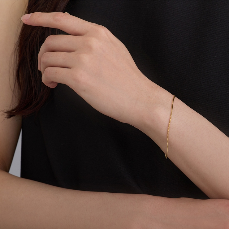 ブレスレット チェーン ヘリングボーン | Melody　Accessory | 詳細画像6 