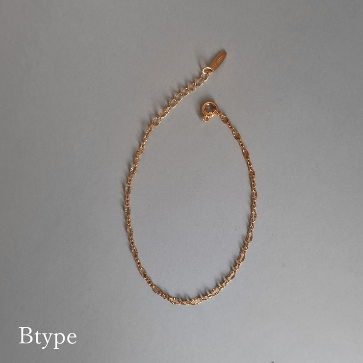 ブレスレット チェーンシンプル ペダル | Melody　Accessory | 詳細画像3 