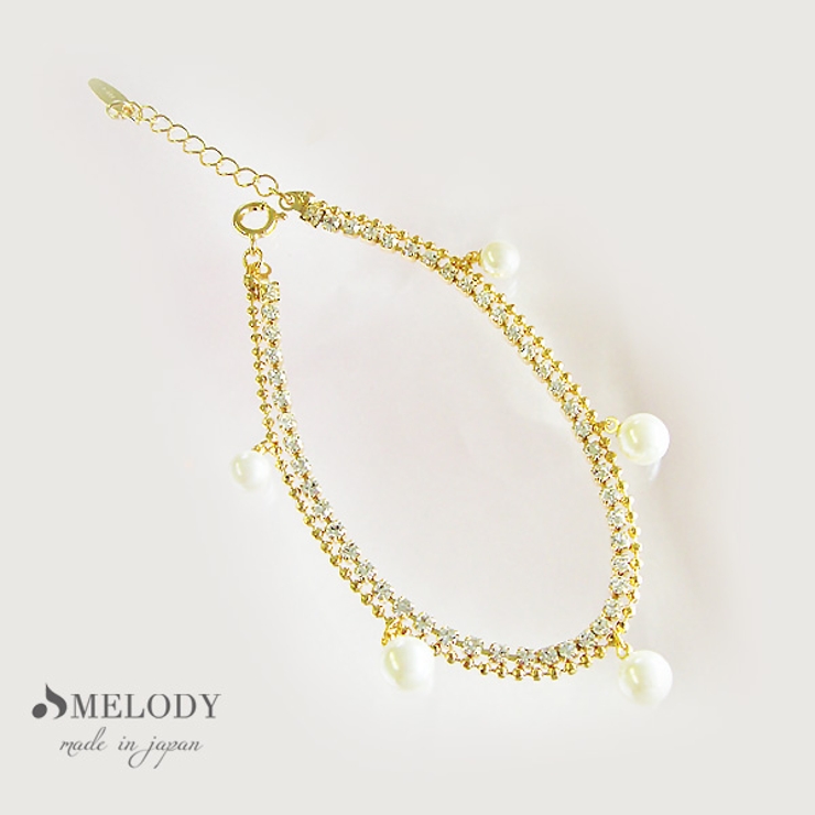 ブレスレット レディース ラインストーン | Melody　Accessory | 詳細画像1 