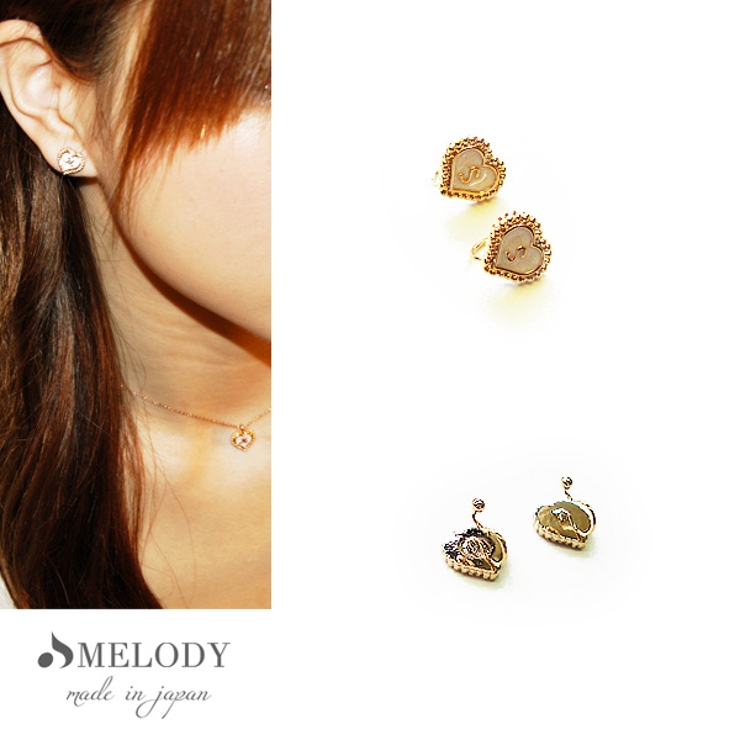 イヤリング ピンクゴールド イニシャル 品番 Mloa Melody Accessory メロディーアクセサリー のレディースファッション通販 Shoplist ショップリスト