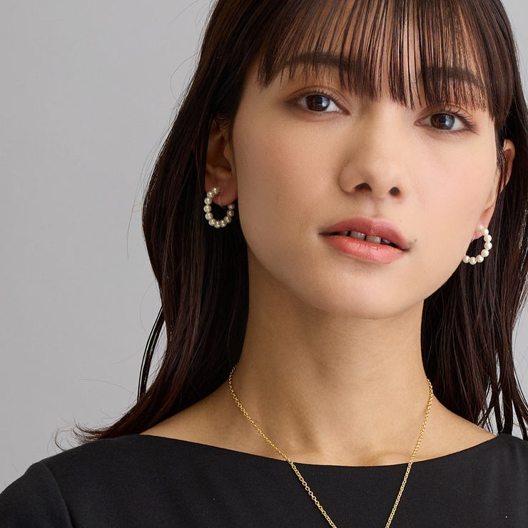 イヤリング パール フープ | Melody　Accessory | 詳細画像6 