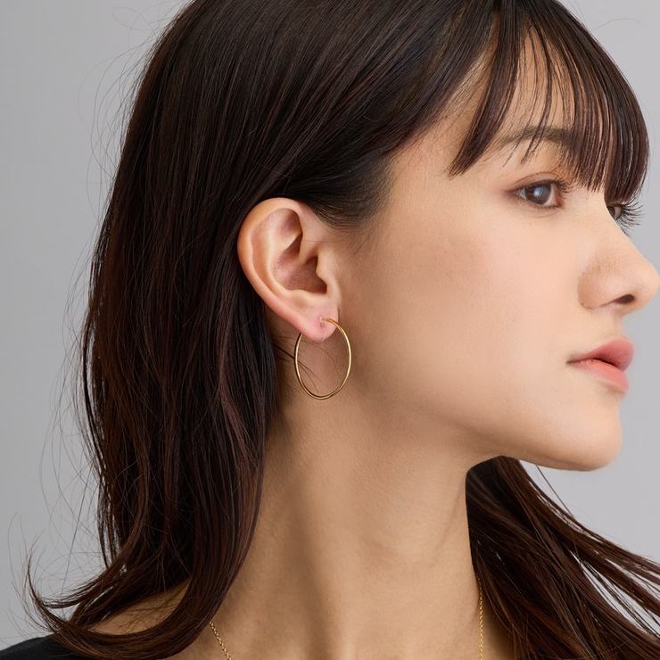 イヤリング ノンホールピアス 樹脂[品番：MLOA0002925]｜Melody