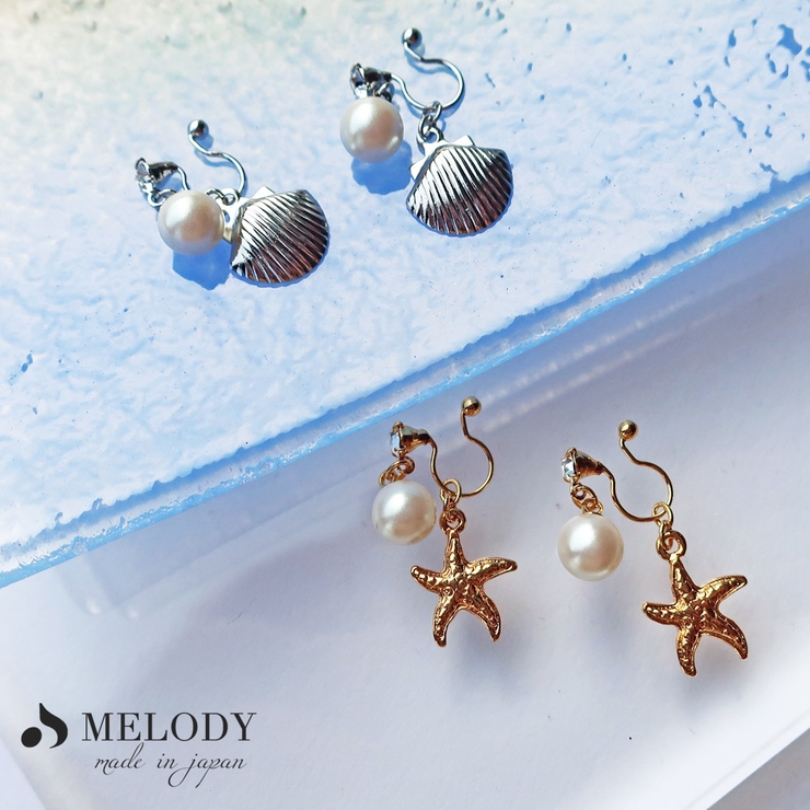 イヤリング 日本製 ノンホールピアス | Melody　Accessory | 詳細画像2 