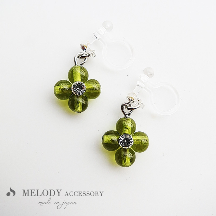 イヤリング ノンホールピアス 樹脂 | Melody　Accessory | 詳細画像1 