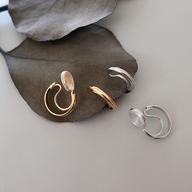 イヤリング ノンホール ピアス見え | Melody　Accessory | 詳細画像5 