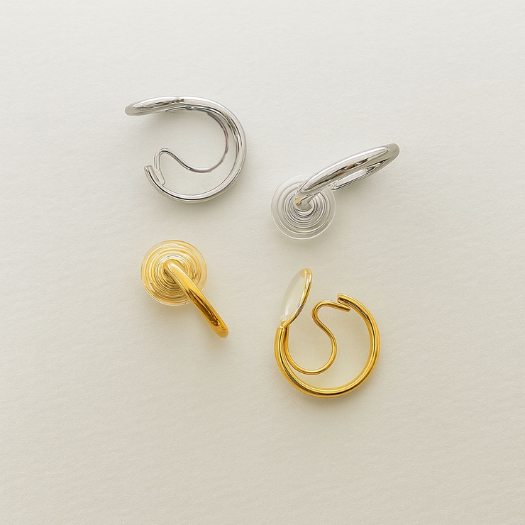 イヤリング ノンホール ピアス見え | Melody　Accessory | 詳細画像4 