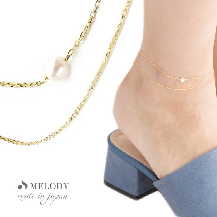 アンクレット 日本製 K18GP | Melody　Accessory | 詳細画像1 