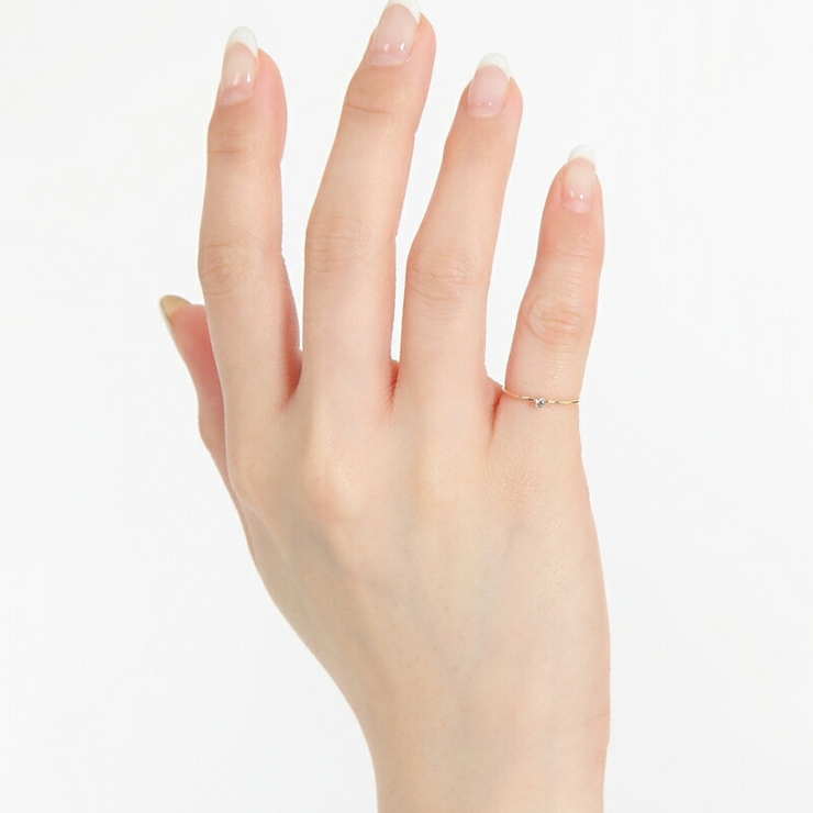 ピンキーリング 指輪 日本製 | Melody　Accessory | 詳細画像7 