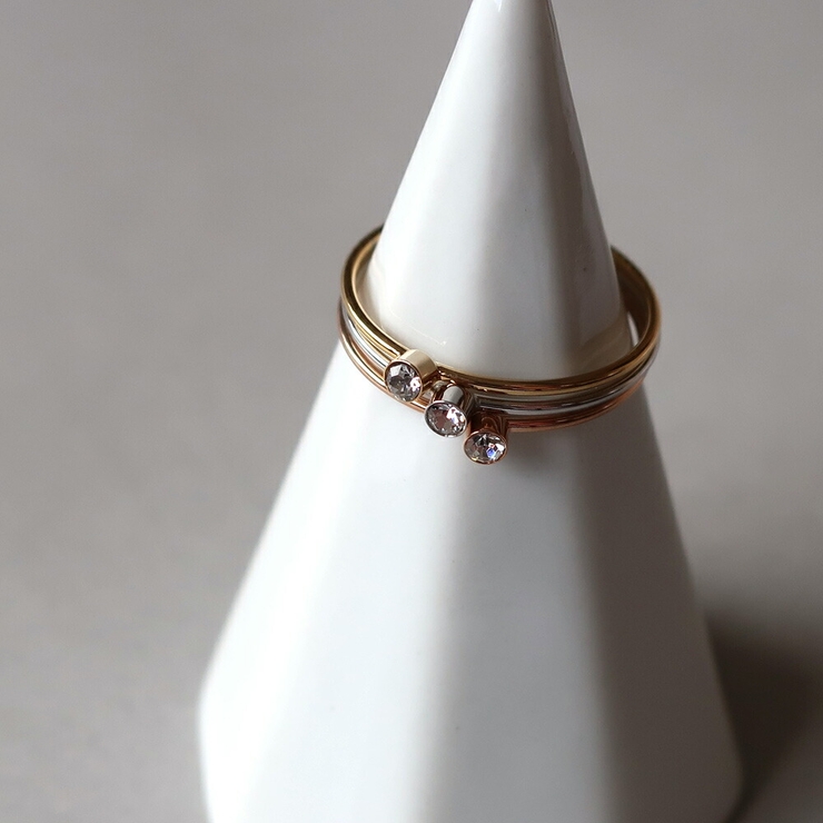 ピンキーリング 指輪 日本製 | Melody　Accessory | 詳細画像2 