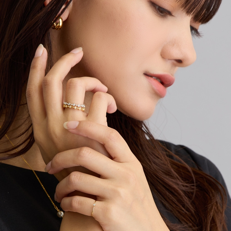 ピンキーリング 指輪 日本製 | Melody　Accessory | 詳細画像6 