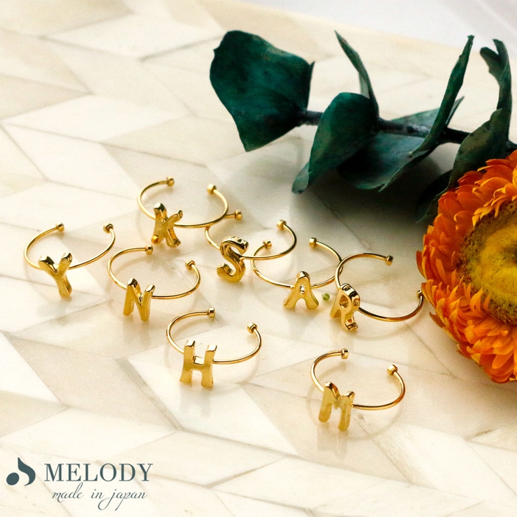 リング ニッケルフリー イニシャル | Melody　Accessory | 詳細画像6 