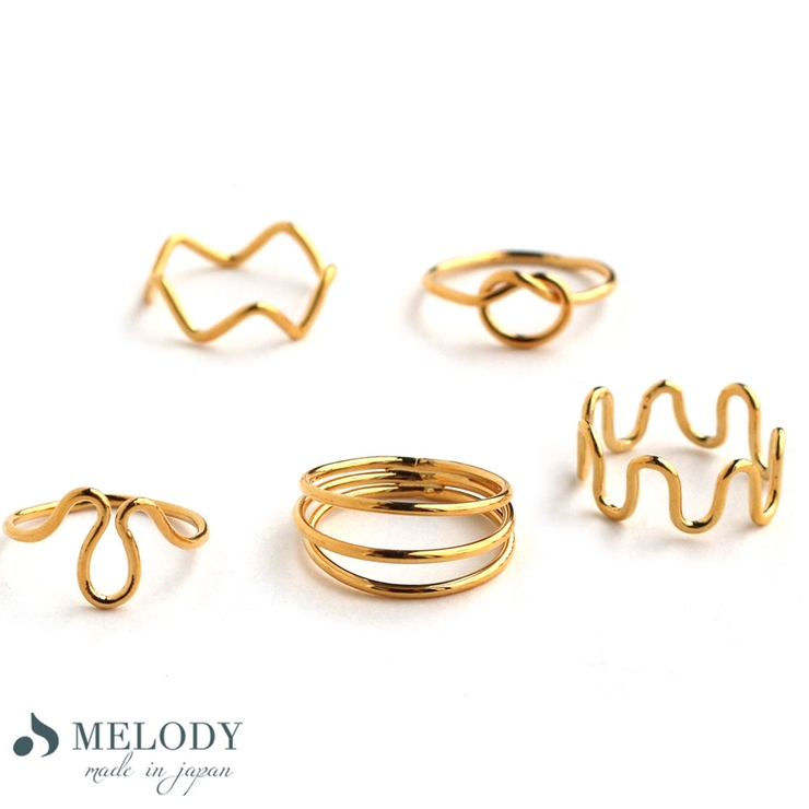 リング ニッケルフリー ピンキー | Melody　Accessory | 詳細画像1 