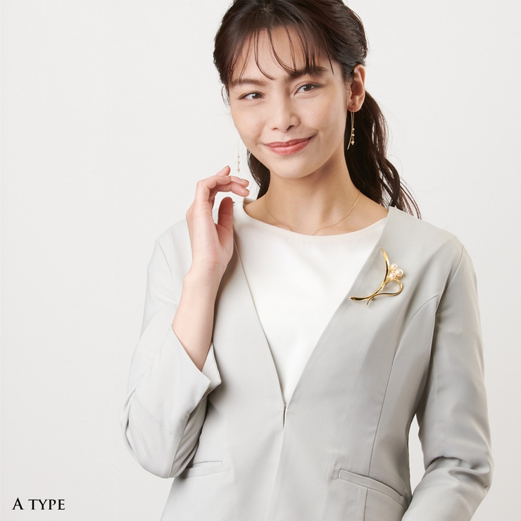 ブローチ パール ピン | Melody　Accessory | 詳細画像7 