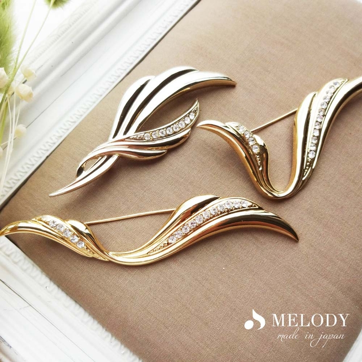 ブローチ ストーン ピン | Melody　Accessory | 詳細画像6 