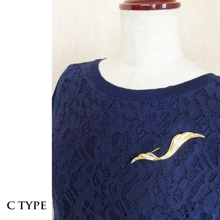 ブローチ ストーン ピン | Melody　Accessory | 詳細画像8 