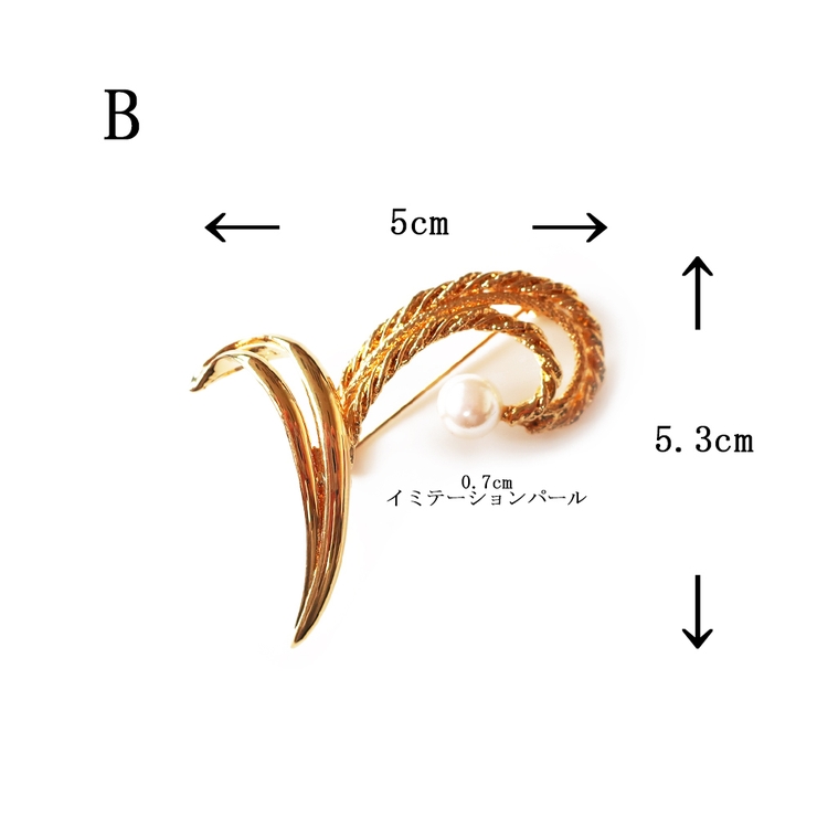 ブローチ パール ピン | Melody　Accessory | 詳細画像4 