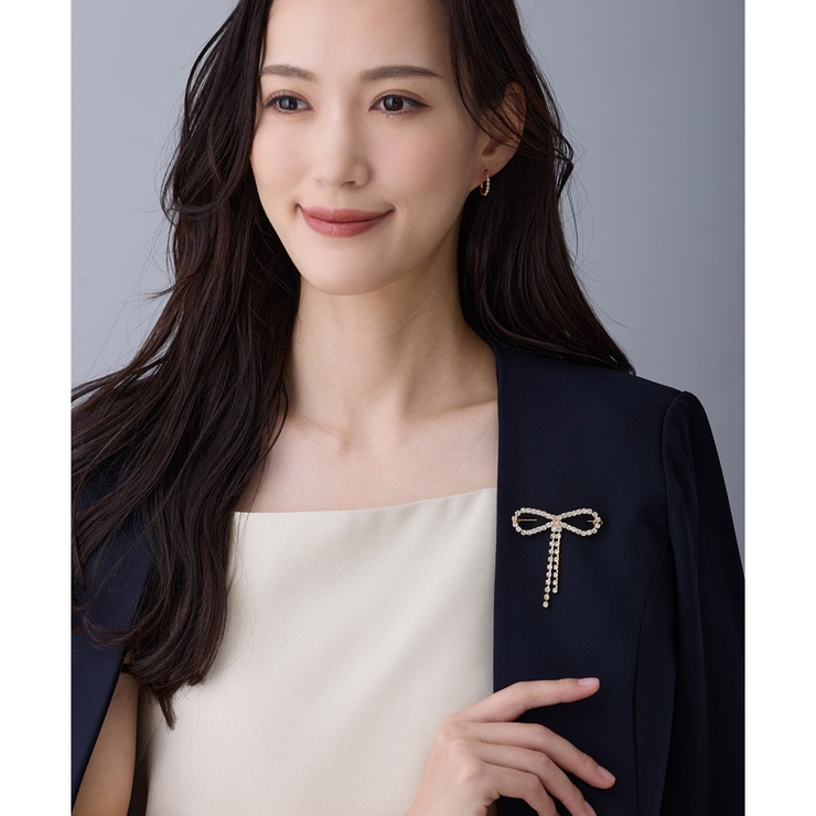 ブローチ リボン 日本製 | Melody　Accessory | 詳細画像6 