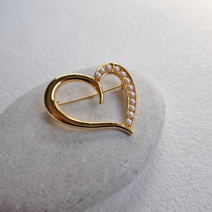 ブローチ ハート 日本製 | Melody　Accessory | 詳細画像3 