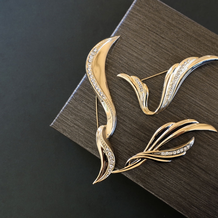 ブローチ 日本製 K18GP | Melody　Accessory | 詳細画像3 