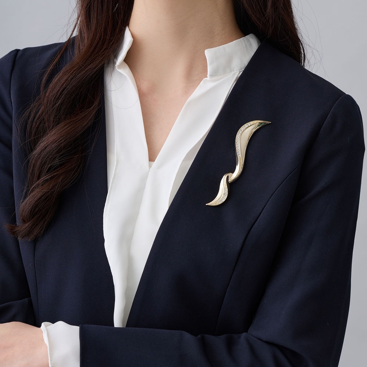 ブローチ 日本製 K18GP | Melody　Accessory | 詳細画像5 