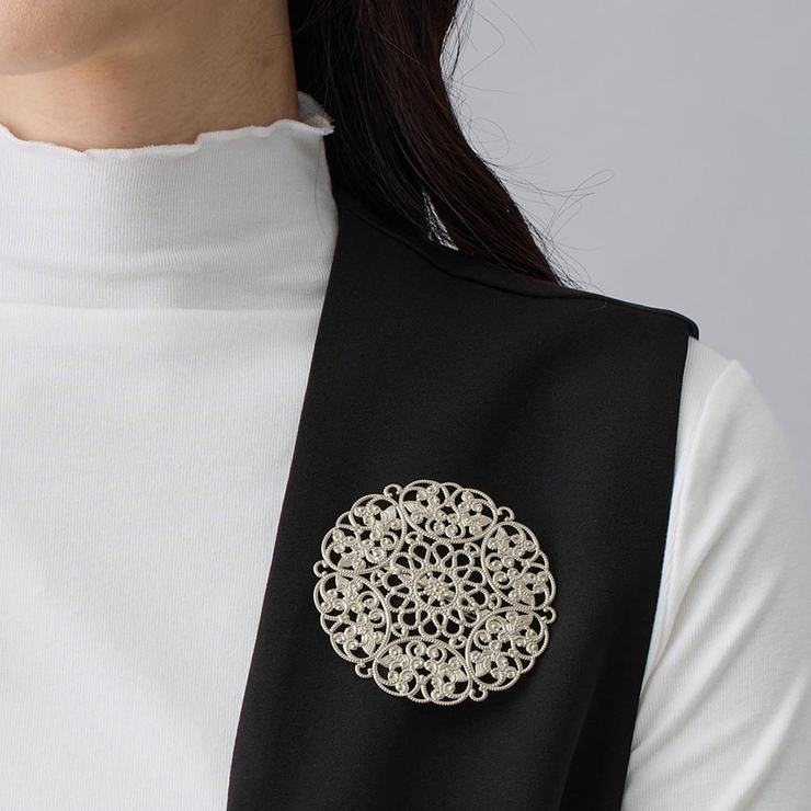 ブローチ 日本製 K18GP | Melody　Accessory | 詳細画像8 