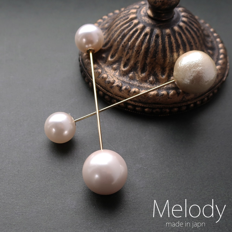 ブローチ パール ピン | Melody　Accessory | 詳細画像2 