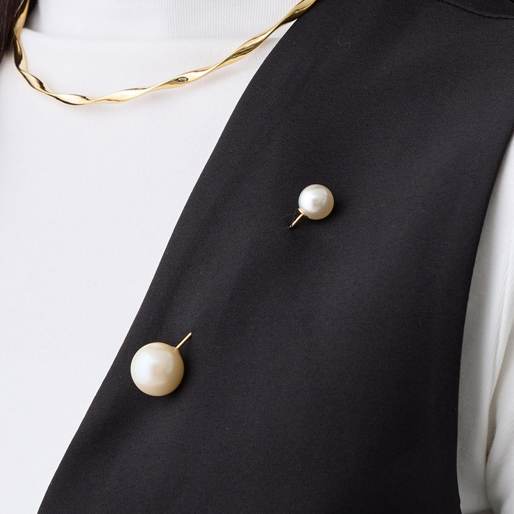 ブローチ パール ピン | Melody　Accessory | 詳細画像1 