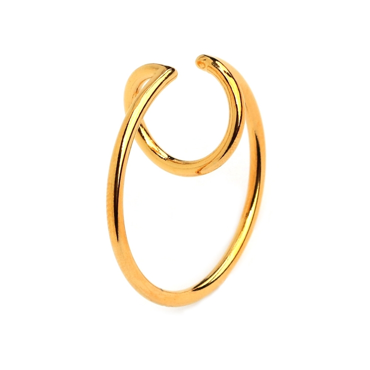 イヤーカフ 大ぶり メタル | Melody　Accessory | 詳細画像1 